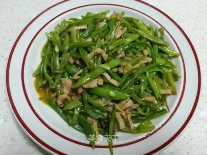Fried bean horn