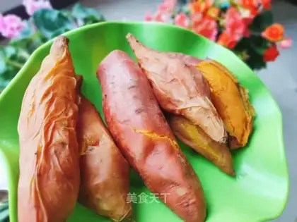 Steam potatoes
