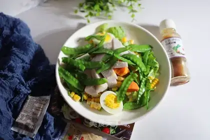 Corn, Dutch potato salad