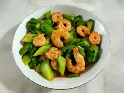 Shrimp cucumber