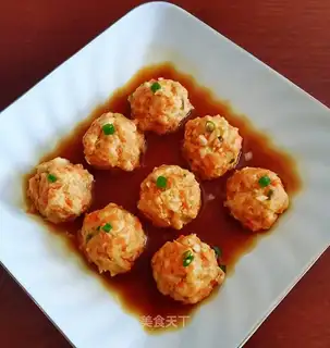 Sweet chicken meatballs