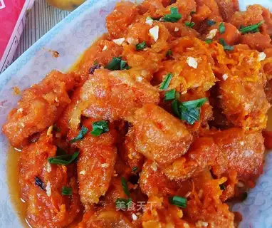 Salted egg pumpkin