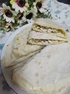 Tofu fan pie