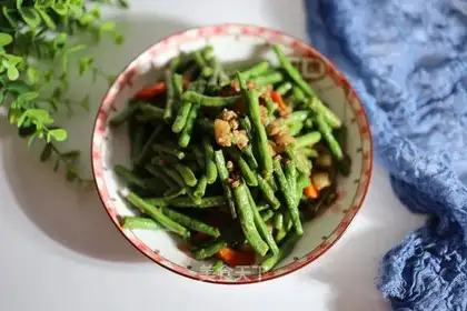 Meat and beans
