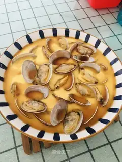 Flower clams and eggs