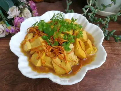 Worm and grass stew tofu