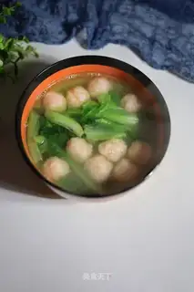 Shrimpball soup