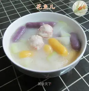 Shrimp-flavored casserole