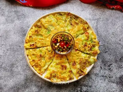Potato egg pancakes