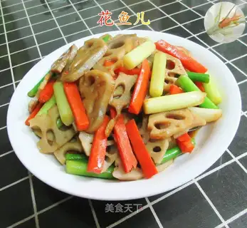 Carrot and garlic