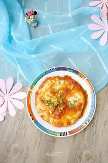 Cheese juice and eggs