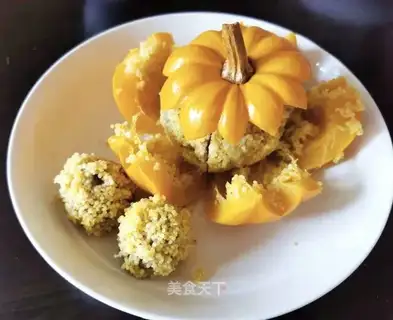 Meatball pumpkin