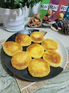 Apple rice cake