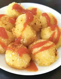 Potato cheeseball
