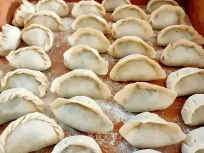 Porridge shrimp dumplings