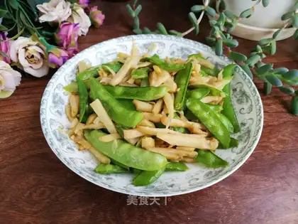 Stuffed Dutch beans