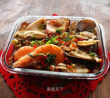 A little seafood
