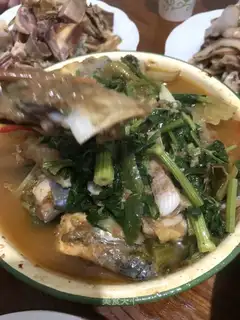 Celery roasts fish