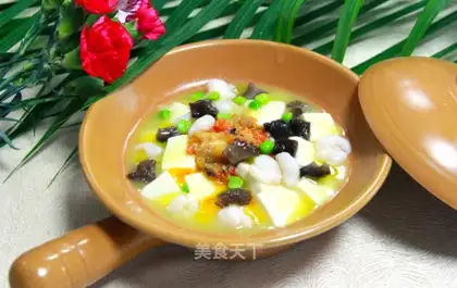 Tofu soup