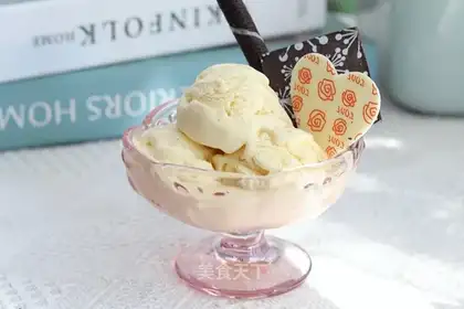 Vanilla ice cream