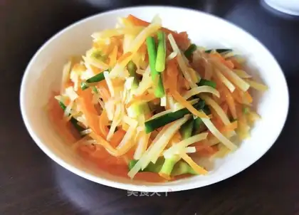 Garlic fried silk