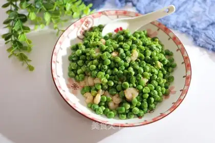 Shrimp and sweet peas