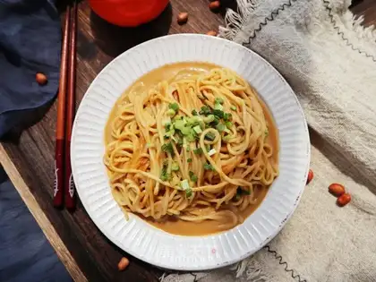 Peanut butter noodles