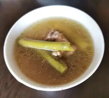Chicken bone soup