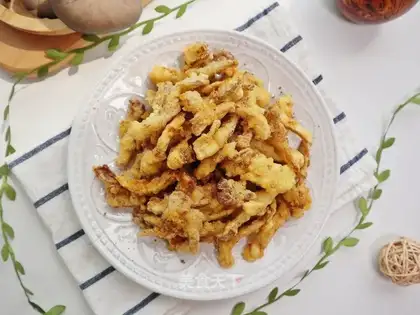 Pretzel mushrooms