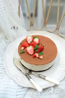 Yogurt cream cheesecake
