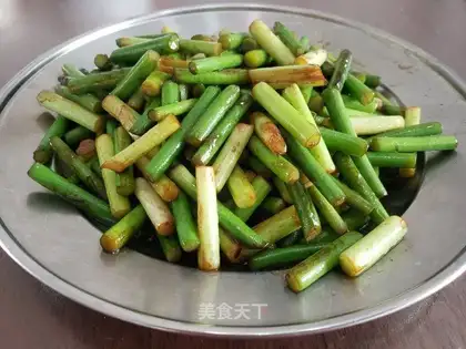 Clear the garlic