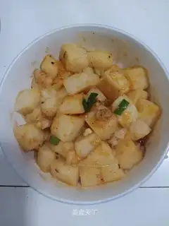 It's cold rice tofu