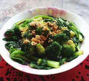 Garlic broccoli