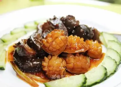 Burning sea cucumber