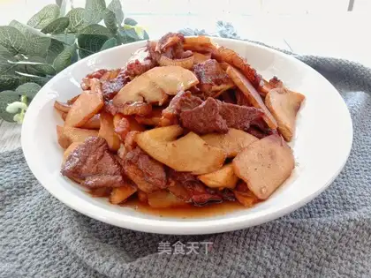 Spring fried meat