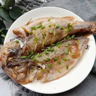 Dry roasted bass