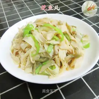 Green peppers for veggie tofu