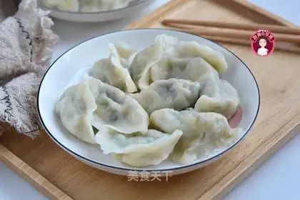 Egg mushroom dumplings