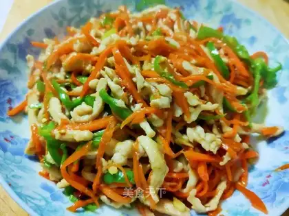 Fish chicken silk