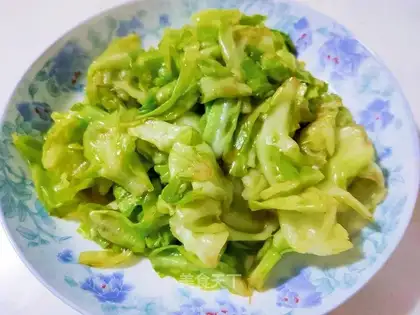Clear the cabbage