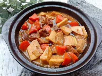 Spring carrot meat