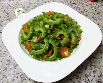 Carrot and bitter melon