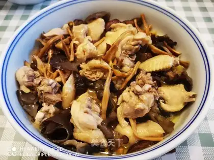Steam chicken