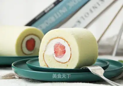 Strawberry roll