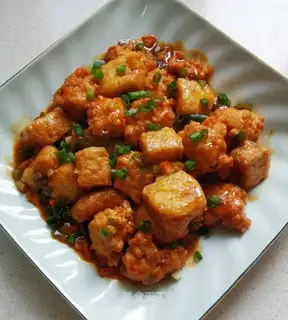 Chickenball tofu