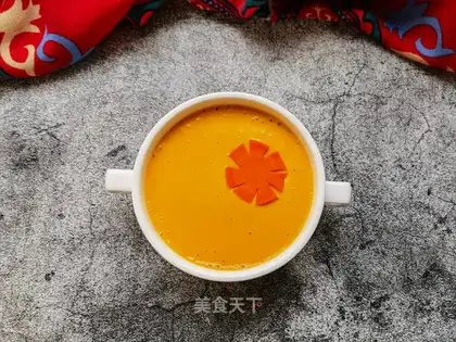 Carrot oatmeal shake