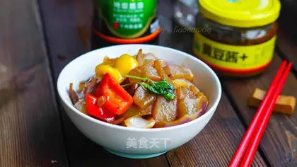Potato with soy sauce