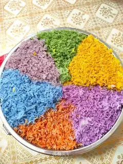 Five-colour rice rice