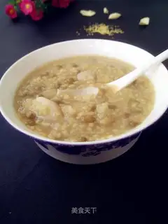 Green bean rice porridge