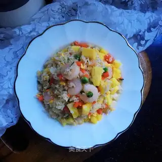 Lobster shrimp fried rice